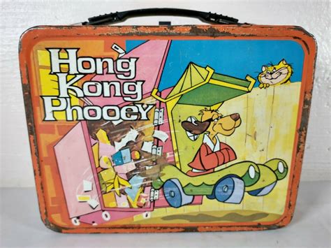 hong kong phooey metal lunch box|12 results for lunch box hong kong phooey .